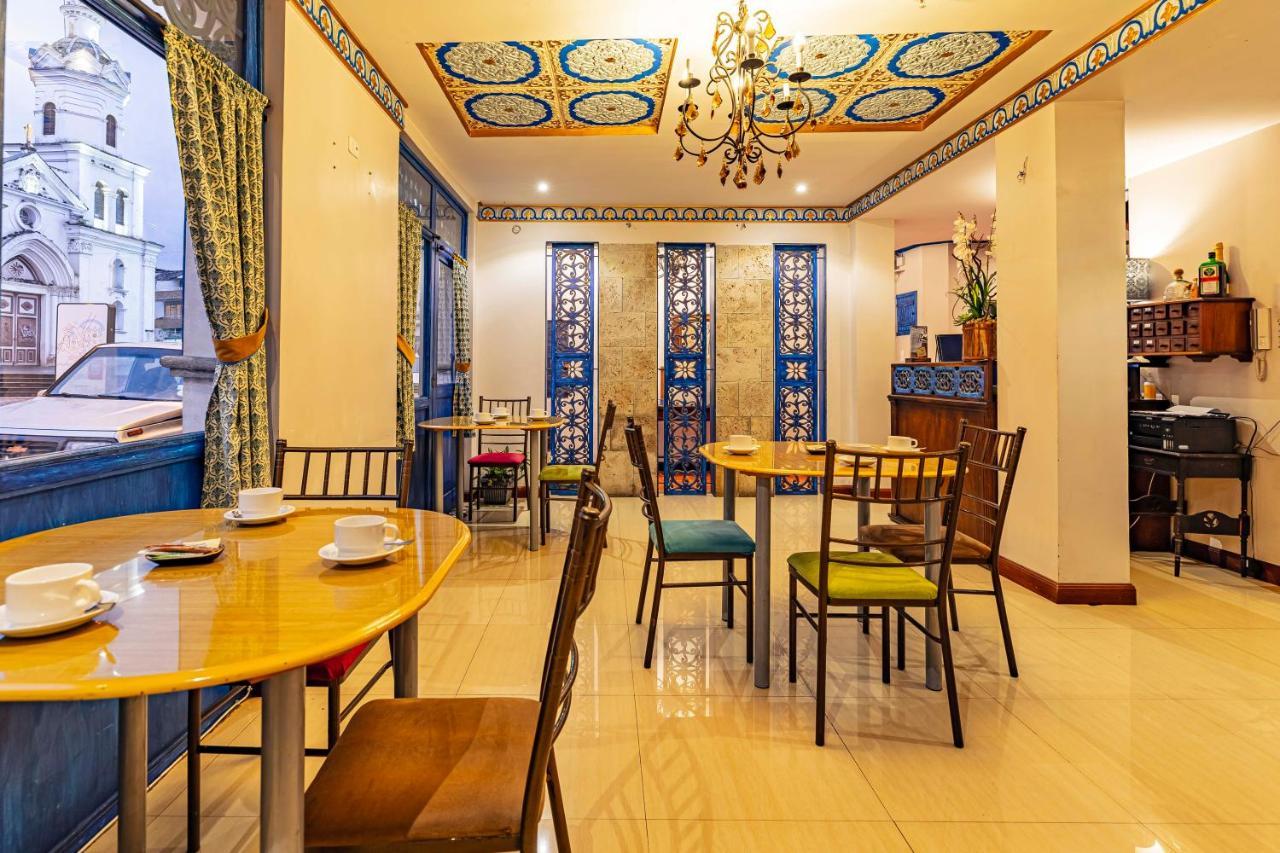 Hotel Azul De La Plaza By Chat Noir 쿠엔카 외부 사진